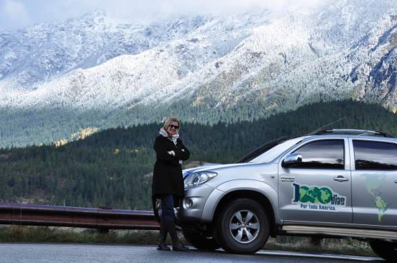 Em dia de muita neve, visitando o maravilhoso North Cascades National Park, no estado de Washington, noroeste dos  Estados Unidos